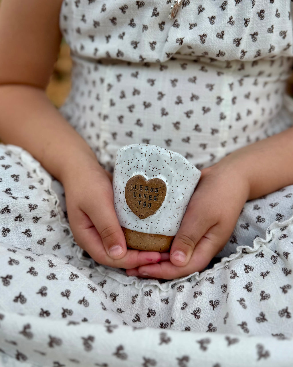 Nora Kids/Espresso Cup JLY Heart Black