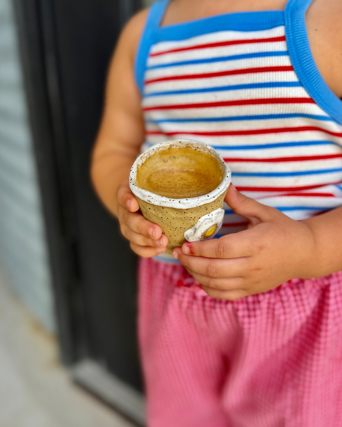 Nora Toddler/Espresso Cup Daisy