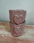 Nora Toddler/Espresso Cups Pink Heart